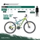 thumbnail image 5 of Bicicleta Fuji LEVEL GRAVEL R29 aluminio 6061 doble SUSPENSION verde, 5 of 5