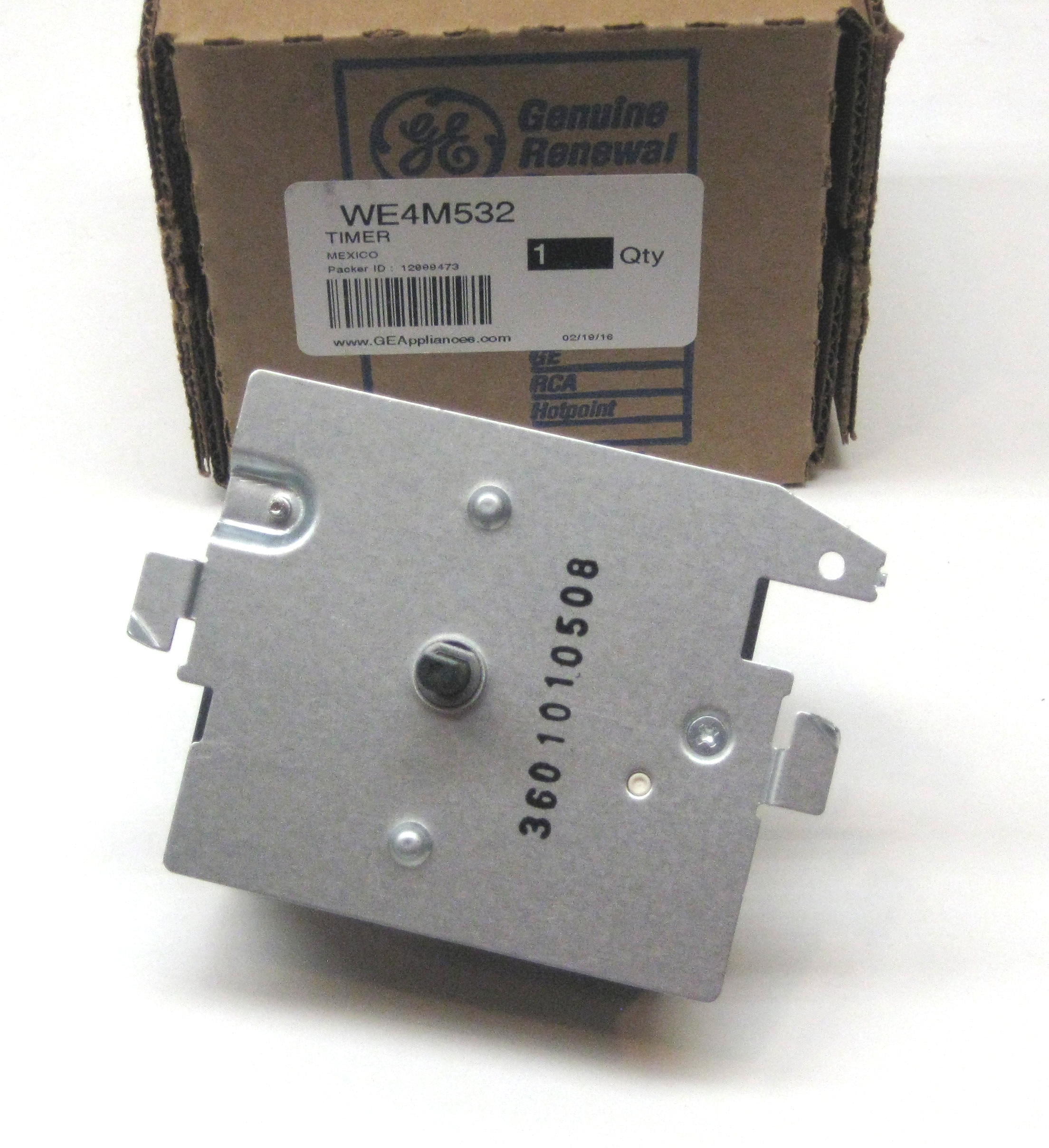 WE4M532 GE Dryer Timer