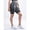 Gray, variant on JupiterGear High-Waisted Workout Shorts with Pockets Criss-Cross Design Womens