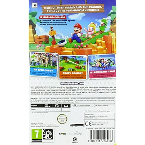 Mario + Rabbids Kingdom Battle (Nintendo Switch, 2017) Ubisoft Ubisoft