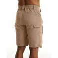 thumbnail image 4 of WTOBBY Men's Summer Solid Color Casual Multi-Pocket Sports Shorts, Quick-Drying Breathable Tactical Design for Outdoor Use,Khaki 3XL, 4 of 4