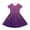 Dark Purple(Gradient), variant on CCRFTGI Dresses for Kids Girls Size 10-12 Basic Short Sleeve Summer A Line Swing Skater Dress Cute Gradient Dresses Holiday Girls Clothes Fashion Blue 12-13 Years
