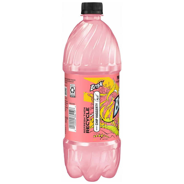 Lipton Brisk Pink Lemonade Juice, 1 Liter, Bottle - Walmart.com