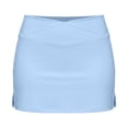 thumbnail image 5 of ZHOGXU Athletic Tennis Skirts For Womens With Waist Design Exposure Solid Color Summer High Waist A Line New Clothes 2026, 5 of 5