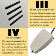 INTSUPERMAI Electric Pizza Dough Roller Sheeter Pastry Press Making Machine