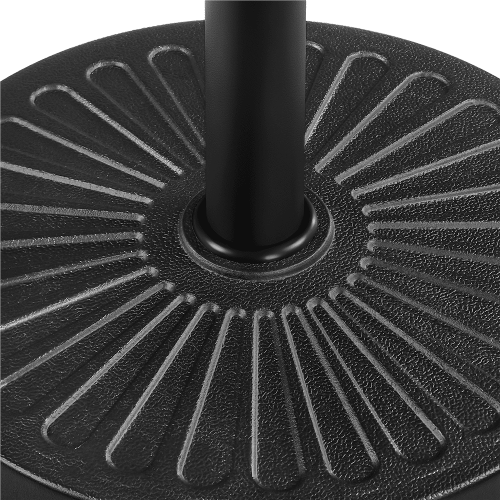 Renwick 18" Outdoor Patio Market Umbrella Base, Black