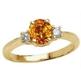 thumbnail image 2 of Tommaso Design� Round 7mm Genuine Citrine Engagement Ring, 2 of 9