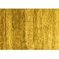 thumbnail image 1 of Ahgly Company Machine Washable Indoor Rectangle Oriental Yellow Modern Area Rugs, 2' x 3', 1 of 4