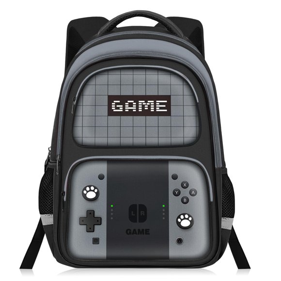 Mochila JIRAIKEI Kids Gamer Boys 6-18 años 17 años de gran capacidad