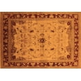 thumbnail image 1 of Ahgly Company Indoor Rectangle Oriental Orange Traditional Area Rugs, 2' x 4', 1 of 4