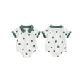 thumbnail image 2 of Caoirhny Infant Baby Boy Summer Jumpsuit Cartoon Cactus/Carrots Print Short Sleeve Button Down Romper, 2 of 9