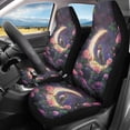 thumbnail image 2 of Uorisanigo Purple Rose Waterproof Car Seat Cover Anti-Slip Back Fabric Automobile Front Seat Covers Easy to Install All-Season Protection Universal Vehicle Accessories, 2 of 7