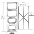 thumbnail image 1 of Creative Pop-Up Card Cutting Set for DIY Crafts, Easter Gift Set for Mother's Day, Aluminum Material, 1 of 4
