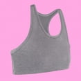 thumbnail image 5 of Fruit of the Loom Girls Stay Dry Racerback Sports Bra 2 Pack, 5 of 6