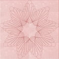 thumbnail image 1 of Ahgly Tapis d'Intérieur Lavable en Machine Carré Transitionnel Pastel Rouge Rose, 4 Pieds Carré, 1 of 7