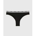 thumbnail image 1 of Culotte String Icons en Noir Smoking, 1 of 2