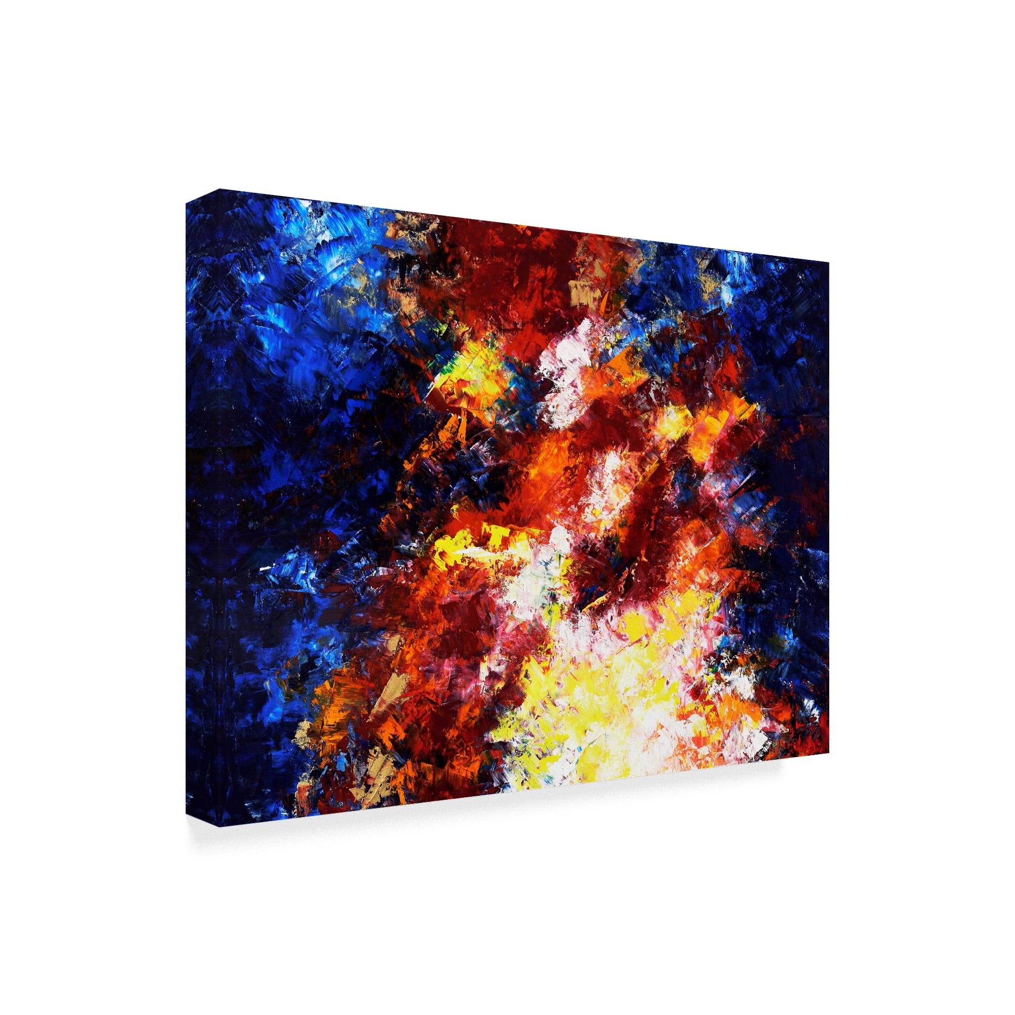 Trademark Fine Art 'Here Comes The Sun Abstract' Canvas Art by Aleta Pippin