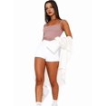 thumbnail image 4 of Sleeveless Camisole Tank Tops for Women Y2K Spaghetti Strap Lace Trim Slim Fit Basic Camisole Shirts ESVI043 Pink M, 4 of 10