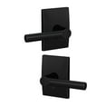 thumbnail image 4 of Schlage Fc21-Brw-Cen Custom Broadway Passage & Privacy Door Lever Set - Black, 4 of 7