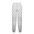 thumbnail image 5 of VEKDONE Polka Dot Sweatpants for Women Soft Lightweight Joggers Elastic High Waisted Drawstring Long Pants Casual Loose Fit Cozy Athletic Pants with Pockets, 5 of 6