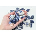 thumbnail image 2 of Tumbled Large Sodalite Stones - High Grade A Quality - Healing Crystals - 4 oz, 8 oz, 1 lb, 2 lb, Brow Chakra, Third Eye Chakra, 2 of 4