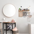 thumbnail image 4 of Organizador colgante para joyas SOLIMINTR, soporte de pared con estante, 4 of 8