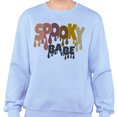 thumbnail image 2 of Drippy Spooky Babe Sweatshirt Unisex 2X-Large Light Blue, 2 of 5