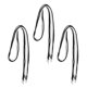 thumbnail image 4 of Cortes de cordón de algodón de 12 piezas con cordones con cabezales de metal, 4 of 7