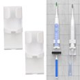 thumbnail image 4 of Soporte Adhesivo Para Cepillo De Dientes, Resistente Al Agua, 2 Uds., Soporte Adhesivo Para Cepillo De Dientes Eléctrico, Universal Para Baño Mgaxyff Adhesive Toothbrush Holder, 4 of 8