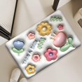 thumbnail image 3 of Alfombrilla de baño antideslizante con diseño floral de 40 x 60 cm, alfombrilla de baño, alfombrilla antideslizante, alfombrilla de baño de diatomita, alfombrilla de suelo 3D Vision para ducha, baño e, 3 of 5