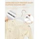 thumbnail image 4 of Smartor Premium Perchas De Terciopelo Para Armario, Paquete De 50 Perchas Duraderas De Fieltro Para Niños De 11.8 Pulgadas, Antideslizantes Para Ropa De Bebé, Perchas Para Niños En El Armario (Gancho, 4 of 5