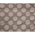 thumbnail image 4 of oneOone Polyester Spandex Medium Brown Fabric Dots Craft Projects Decor Fabric Printed By The Yard 56 Inch Wide, 4 of 4