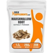 BulkSupplements Marshmallow Root Extract Powder - 1.2g per Serving - 250 Grams (8.8 oz) - 208 Servings