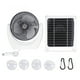 thumbnail image 1 of Kit de ventilador solar NikouMX Ventilador USB 4,5 W 5 V, 1 of 8