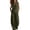 Army Green#22, variant on S Women's 2 Piece Solid Sets, Sleeveless V Neck Button Tops with Wide Leg Pants Set Airports Outfits Navy