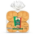 thumbnail image 6 of Anzio & Sons Kaiser Rolls, 8 count, White Hamburger Buns, 16 oz Bag, 6 of 7
