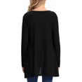 thumbnail image 6 of Anyfit Wear Women Open Front Lightweight Cardigan Casual Long Sleeve Knit Sweaters Jackets with Pockets, 6 of 7