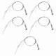 thumbnail image 1 of 5X Juego de Cuerdas de Acero E A D G Cuerdas de Violin para Tamano Completo 4/4, 1 of 4