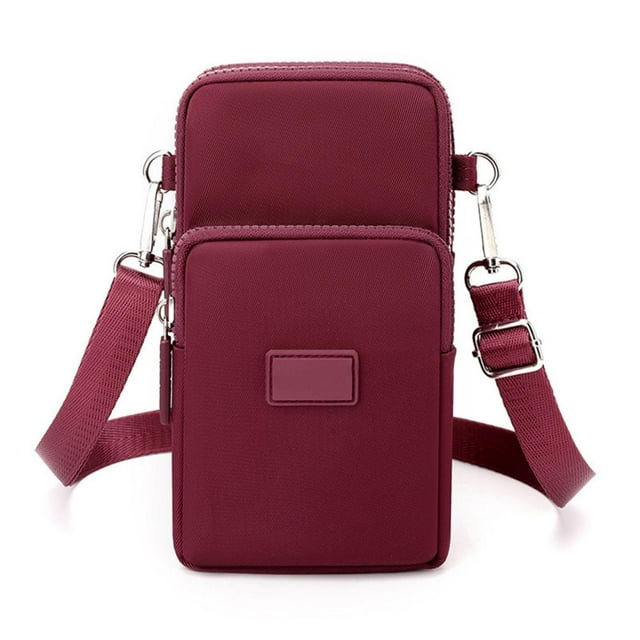 Feltree Sac à Bandoulière Sac à Dos Crossbody avec Trou avec Trou pour Écouteurs Sangle Sac à Dos Sac à Dos de Randonnée Sac Poitrine Crossbody Polyvalent