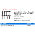 thumbnail image 2 of Ignition Coil Kit - 10 Piece - Compatible with 2012 - 2013, 2015 - 2019 Ford F-650 6.8L V10 2016 2017 2018, 2 of 2