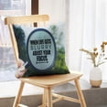 thumbnail image 5 of LALILO Throw Pillow Covers Motivational And Inspirational Quote Cushion Cover 18" x 18", 2 Pack, 5 of 6