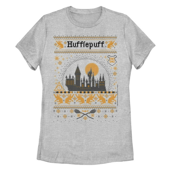 Women's Harry Potter Hufflepuff House Sweater  Graphic T-Shirt
