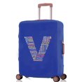 thumbnail image 1 of 2024 Luggage Covers Travel Accessories Suitcase Cover Protector Reusable Washable 18-32inch Text Letter Printed Pattern Series 8text V L, 1 of 6