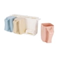 thumbnail image 4 of Soporte para cepillos de dientes para baño, soporte para cepillos de dientes, juego de soporte para cepillos de dientes montado en la pared, se adapta fiel a su promesa, 4 of 8