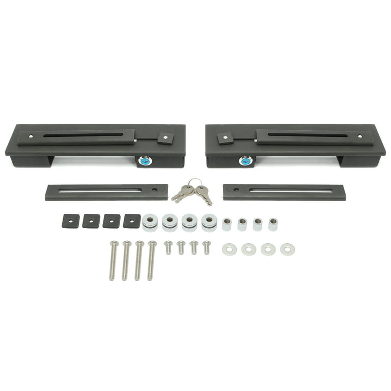 Kojem 8mm Hard Saddle Bags Mounting Brackets for Mounting Holes