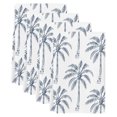thumbnail image 2 of Purple Palm Tree Kitchen Towels Set of 4, Tropical Summer Botanical Forest Modern Absorbent Dish Towels for Kitchen, Microfiber Hand Towel, Quick Drying Tea Towel for Cleaning Decorative Dishcloths, 2 of 7