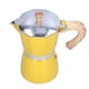 thumbnail image 1 of Cafetera, Cafetera De Agarre Cómodo, Aleación De Aluminio De 300 ML Para El Hogar Y La Oficina Fugacal Amarillo, 1 of 8