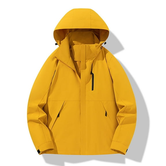 Women's Waterproof Ski Jacket with Hood - Fleece Lined Softshell Windbreaker, Lightweight Packable Snow Coat for Winter Hiking, Commuting & Mountain Travel