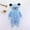 Blue, variant on Daqian Baby Girl Clothes Newborn Baby Winter Girls Boys Clothes Warm Bear Ears Overall Rompers Hooded Jumpsuit Toddler Girl Clothes Coffee 3-6 Months