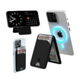 thumbnail image 1 of ROYAL FORGE Upgraded Magnetic Card Holder Phone Wallet, Compatible for MagSafe, for iPhone 16 15 14 13 12 Max Plus Pro, Phone Stand Card Case Wallet for Credit Card(CF), 1 of 5